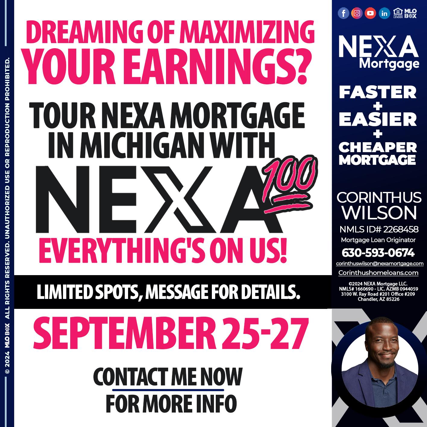 NEXA 100 - Corinthus Wilson -Mortgage Loan Originator
