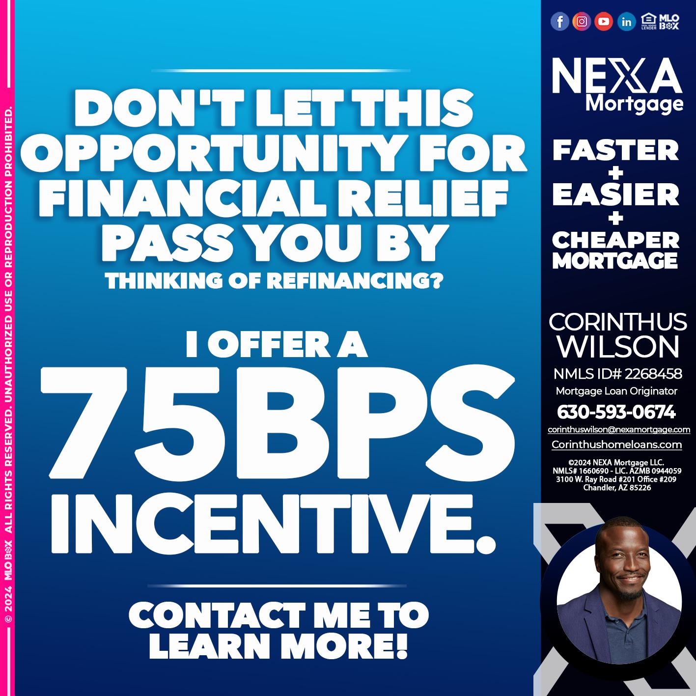 75 BP - Corinthus Wilson -Mortgage Loan Originator