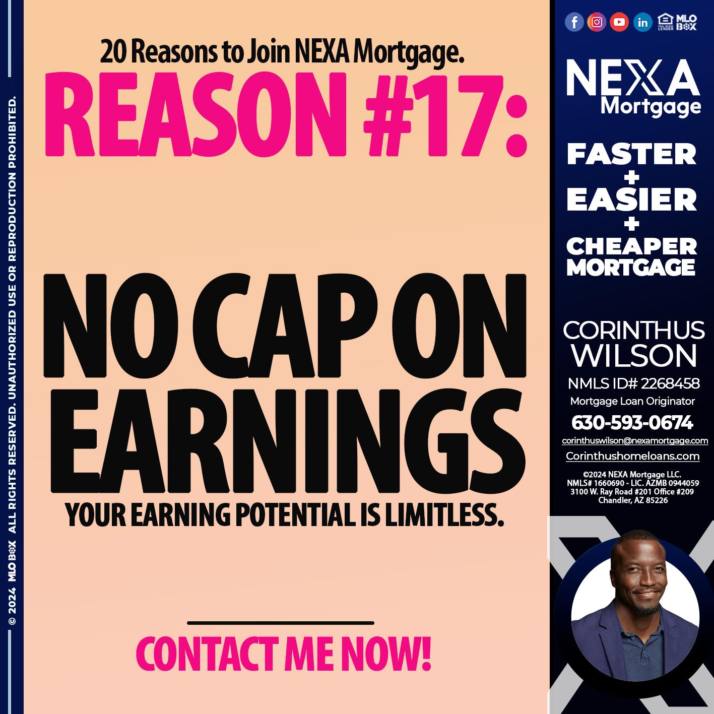 REASON 17 - Corinthus Wilson -Mortgage Loan Originator