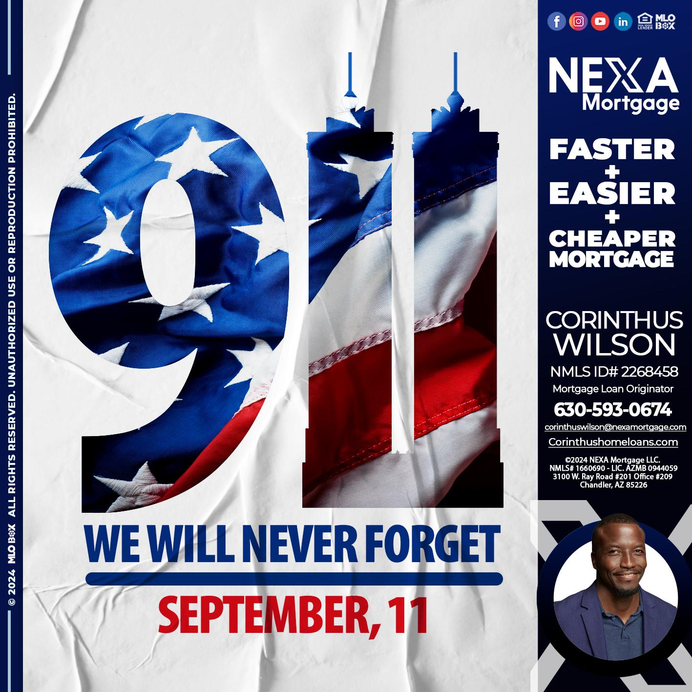 911 - Corinthus Wilson -Mortgage Loan Originator