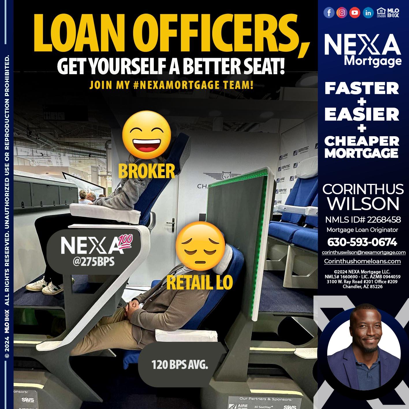 LOAN OFFICERS - Corinthus Wilson -Mortgage Loan Originator