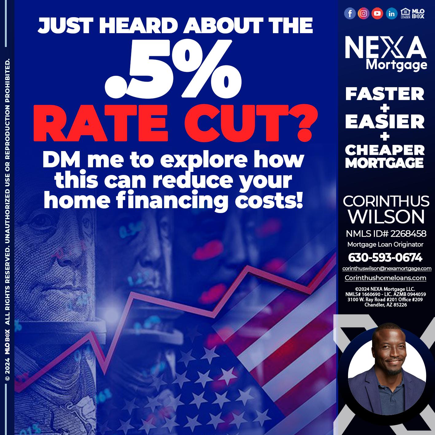 .5% - Corinthus Wilson -Mortgage Loan Originator