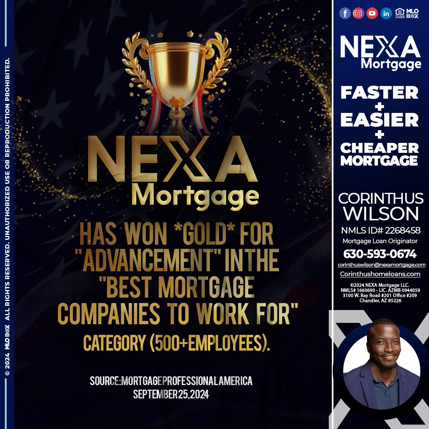 nexa 500 2 - Corinthus Wilson -Mortgage Loan Originator