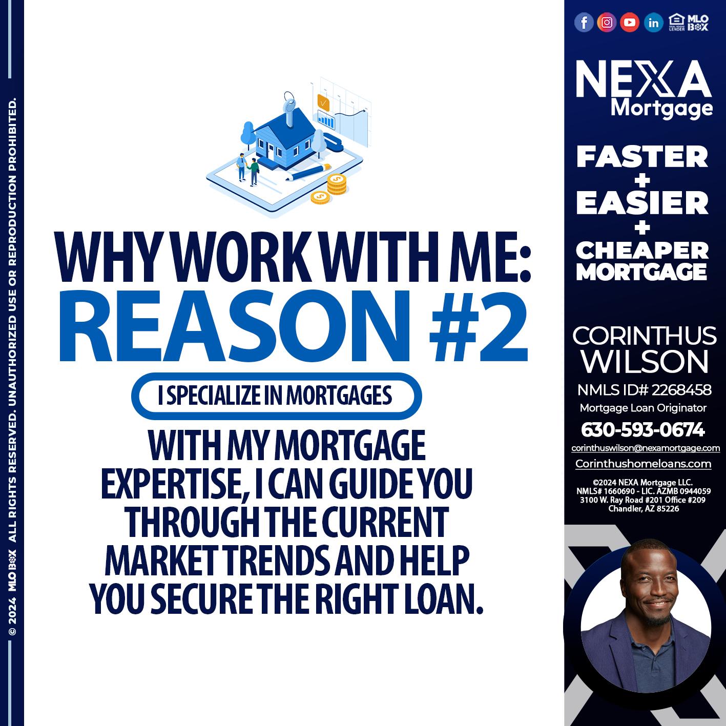 REASON 2 - Corinthus Wilson -Mortgage Loan Originator