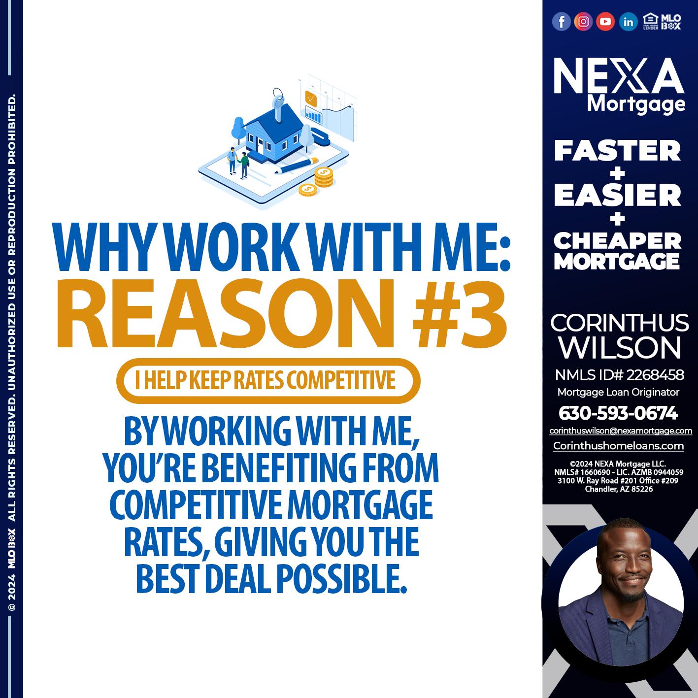 REASON 3 DP - Corinthus Wilson -Mortgage Loan Originator