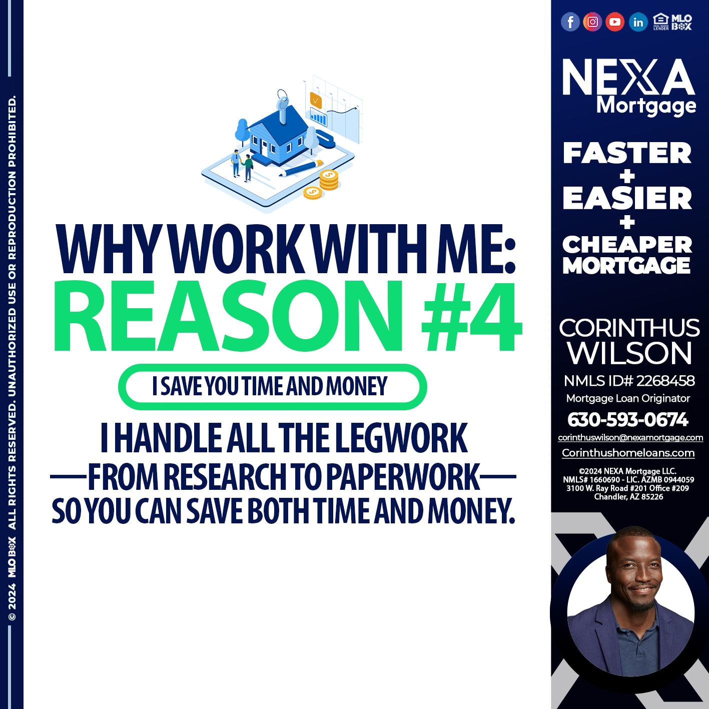 reason 4 - Corinthus Wilson -Mortgage Loan Originator
