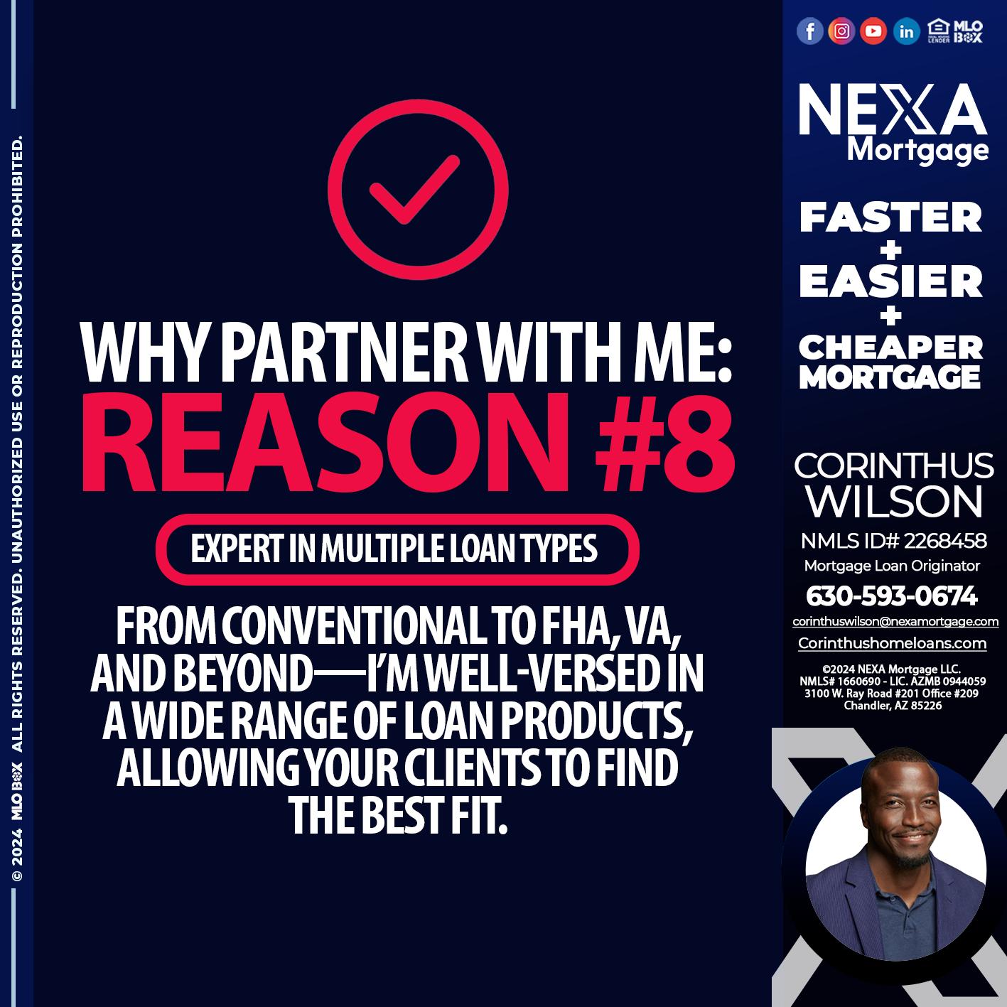 R8 - Corinthus Wilson -Mortgage Loan Originator