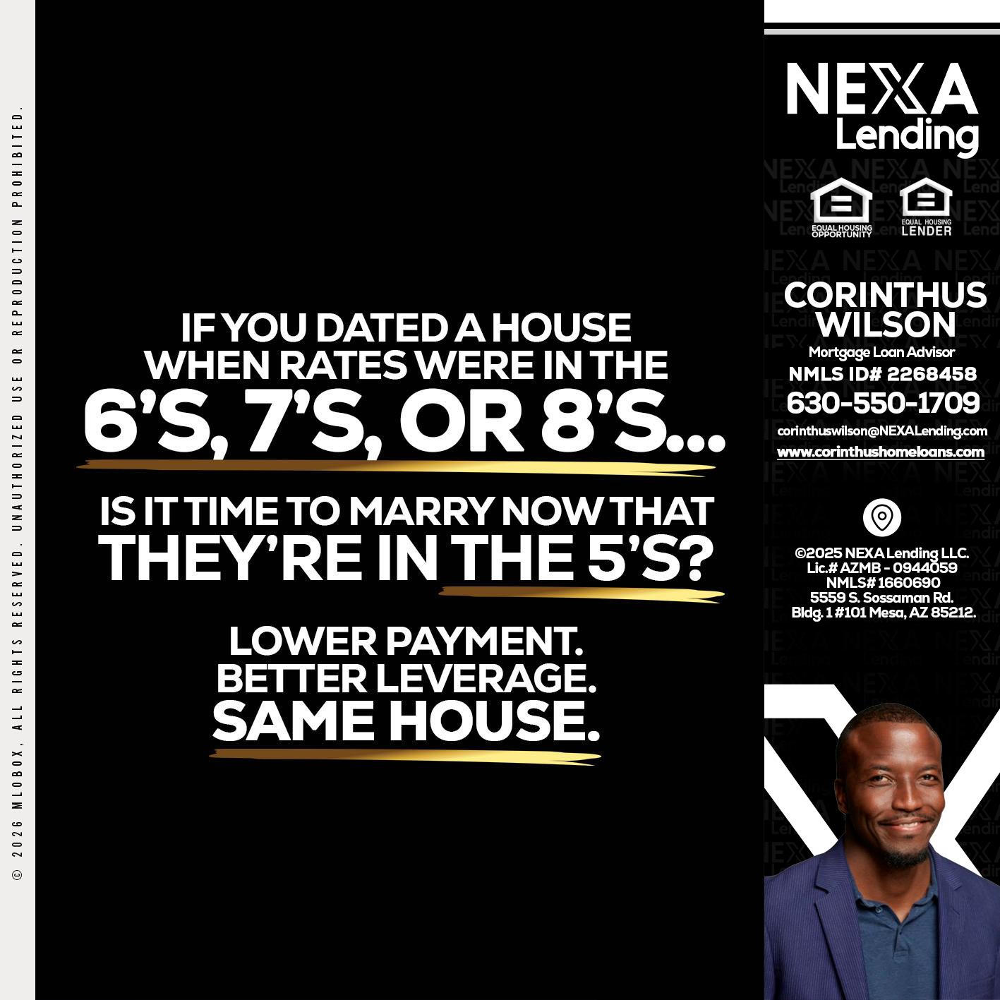 if you dated a house - Corinthus Wilson -Loan Advisor/Investor/Commercial/International
