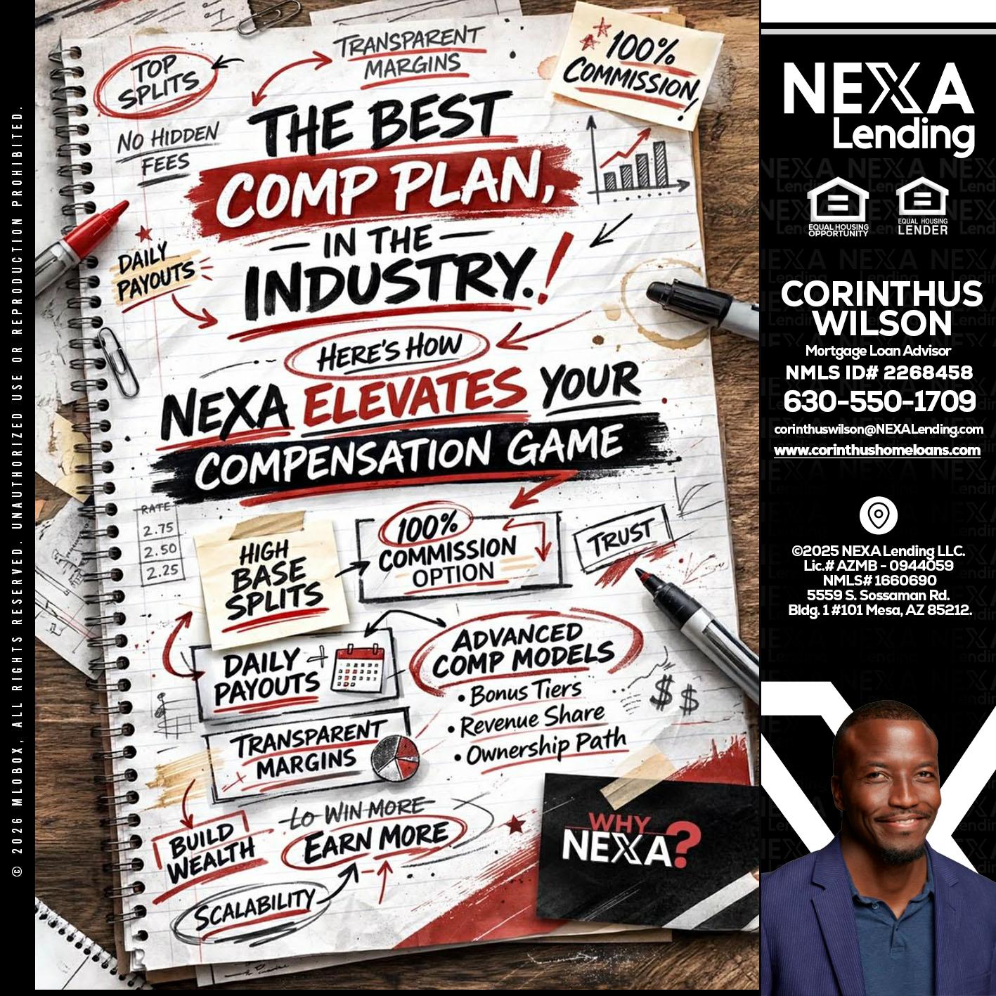 THE BEST COMP - Corinthus Wilson -Loan Advisor/Investor/Commercial/International