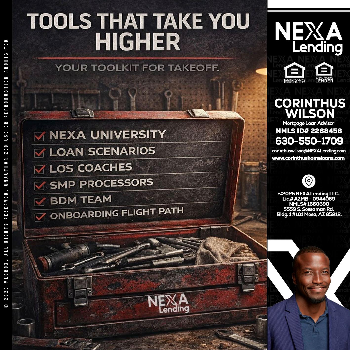 TOOLS THAT - Corinthus Wilson -Loan Advisor/Investor/Commercial/International