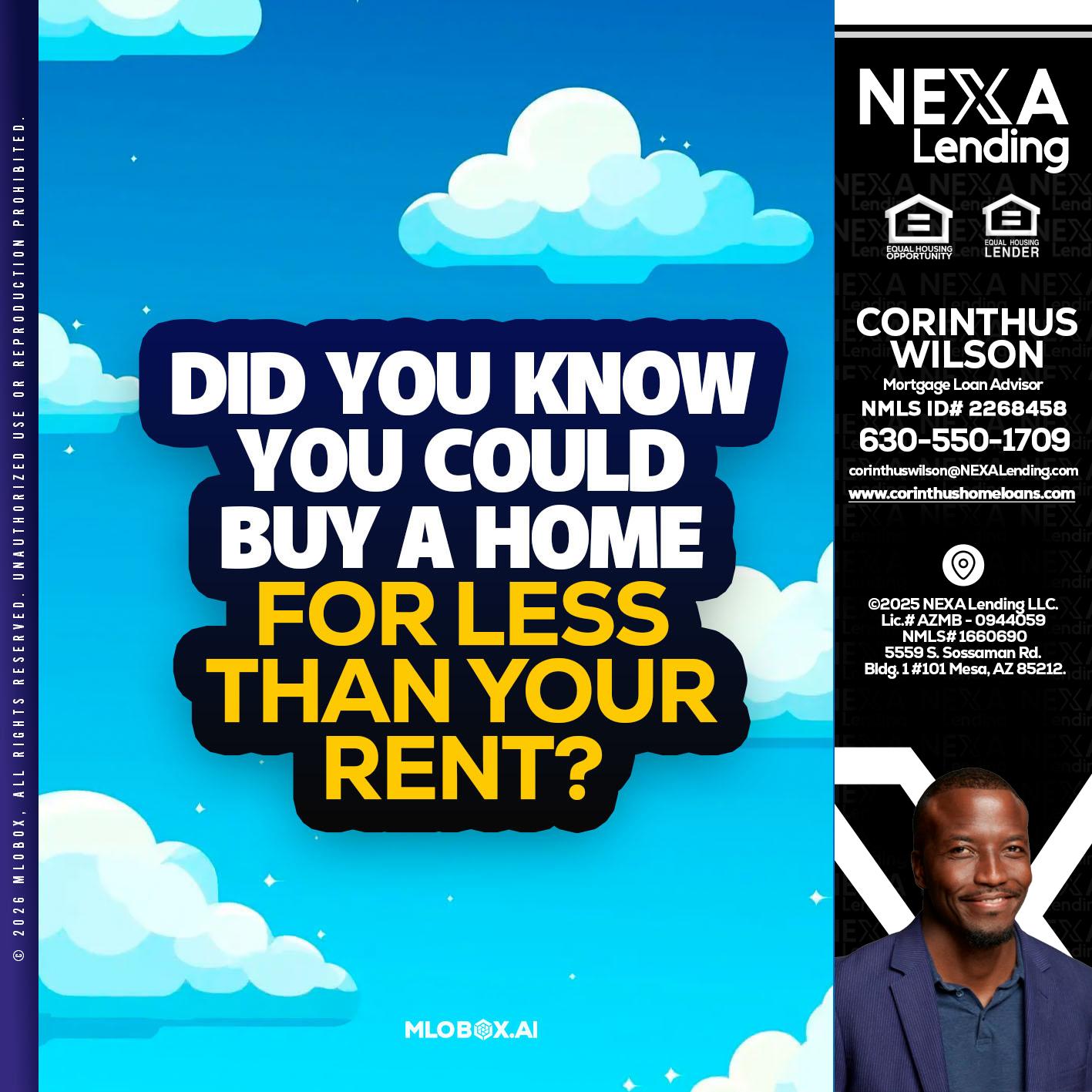 DID YOU KNOW - Corinthus Wilson -Loan Advisor/Investor/Commercial/International