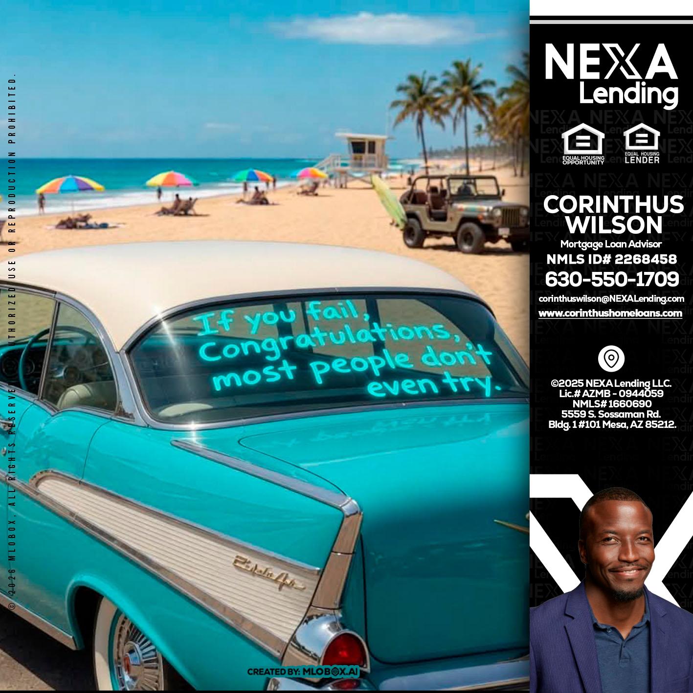 if you - Corinthus Wilson -Loan Advisor/Investor/Commercial/International