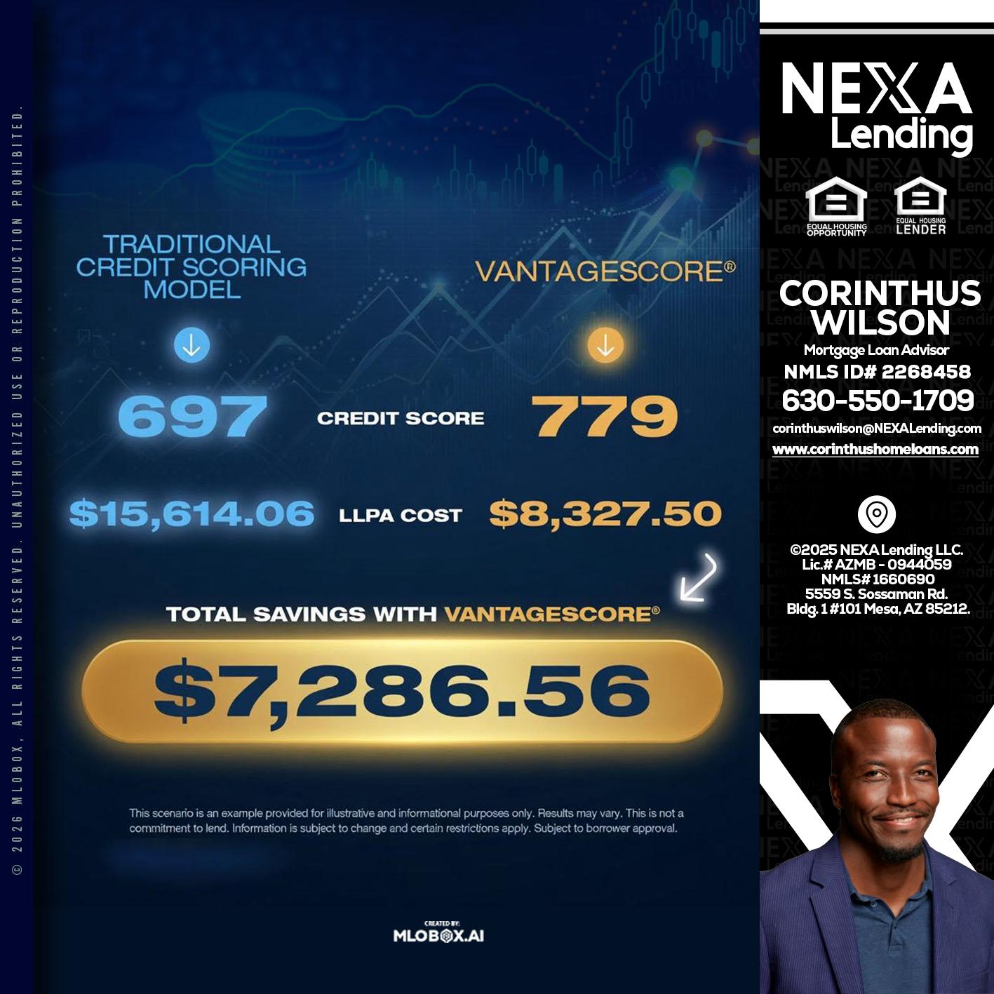 $7,286.56 - Corinthus Wilson -Loan Advisor/Investor/Commercial/International