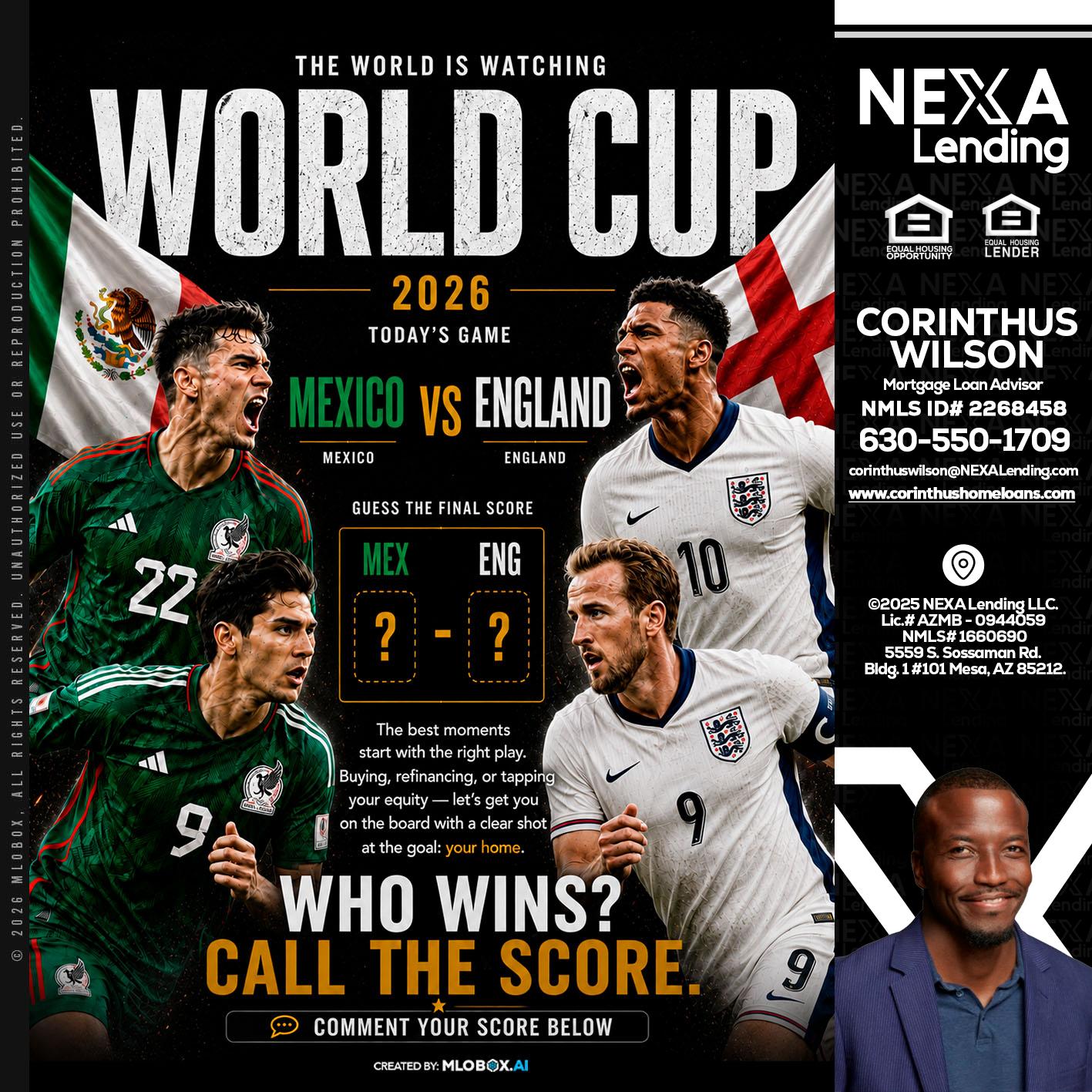 WHO'S WIN - Corinthus Wilson -Loan Advisor/Investor/Commercial/International